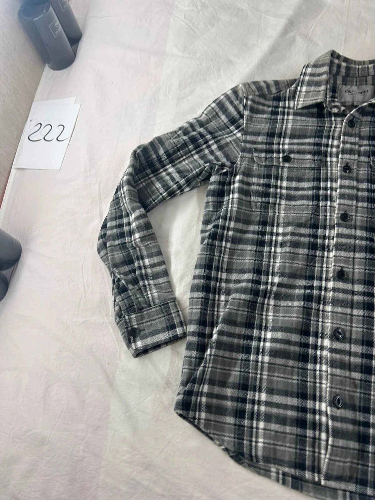 Vintage Carhartt plaid shirt – photo 4